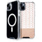 Rose Gold Herringbone iPhone 15 MagSafe Case