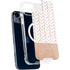 Rose Gold Herringbone iPhone 14 Plus MagSafe Case