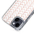 Rose Gold Herringbone iPhone 15 Plus MagSafe Case