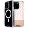 Rose Gold Herringbone iPhone 15 Pro MagSafe Case