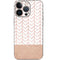 Rose Gold Herringbone iPhone 14 Pro Skin