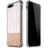 Rose Gold Herringbone iPhone 7/8 Plus Clear Case