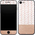 Rose Gold Herringbone iPhone 7 Skin