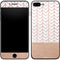 Rose Gold Herringbone iPhone 8 Plus Skin