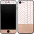 Rose Gold Herringbone iPhone 8 Skin
