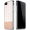 Rose Gold Herringbone iPhone SE (2nd & 3rd Gen) Clear Case