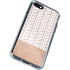 Rose Gold Herringbone iPhone SE (2nd & 3rd Gen) Clear Case