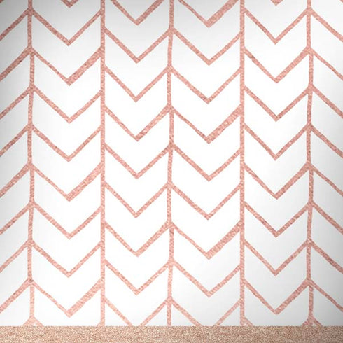 Rose Gold Herringbone iPhone X Pro Case
