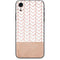 Rose Gold Herringbone iPhone XR Skin