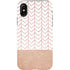 Rose Gold Herringbone iPhone XS Pro Case
