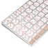 Rose Gold Herringbone Magic Keyboard Skin