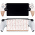 Rose Gold Herringbone PlayStation Portal Remote Player Skin