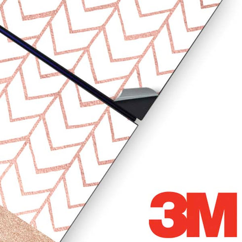 Rose Gold Herringbone PS4 Console and Controller Bundle Skin