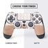 Rose Gold Herringbone PS4 Controller Skin