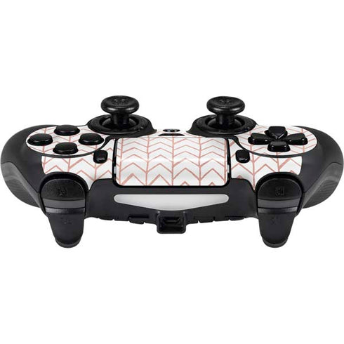 Rose Gold Herringbone PS4/PC SCUF Impact Controller Skin