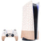 Rose Gold Herringbone PS5 Bundle Skin