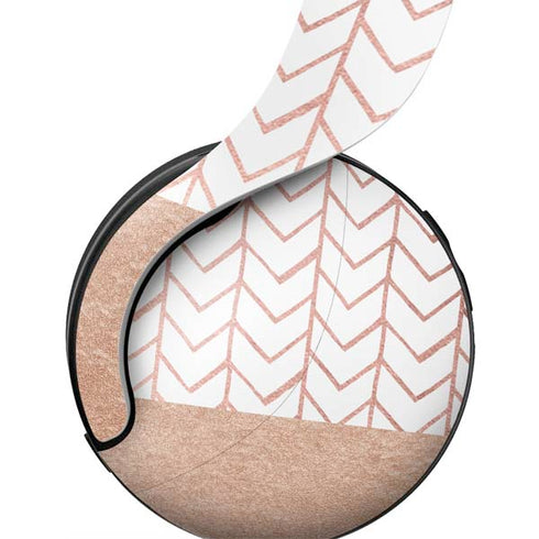 Rose Gold Herringbone PULSE 3D Wireless Headset for PS5 Skin