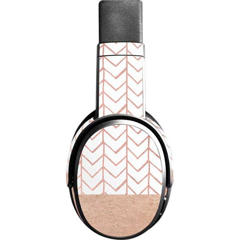 Rose Gold Herringbone Skullcandy Crusher Wireless Skin
