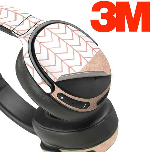 Rose Gold Herringbone Skullcandy Venue Skin