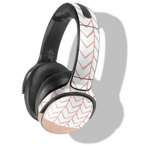 Rose Gold Herringbone Skullcandy Venue Skin