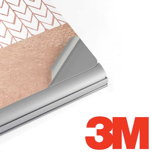 Rose Gold Herringbone Surface Book 2 15in Skin