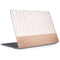 Rose Gold Herringbone Surface Laptop 3 13.5in Skin