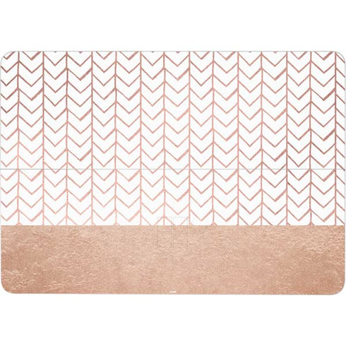 Rose Gold Herringbone Surface Laptop Studio Skin