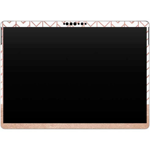 Rose Gold Herringbone Surface Pro 8 Skin