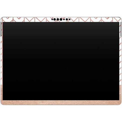 Rose Gold Herringbone Surface Pro 9 Skin