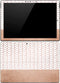 Rose Gold Herringbone Surface Pro (2017) Skin