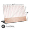 Rose Gold Herringbone Universal Laptop 12in (9.8 x 6.8in) Skin