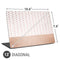 Rose Gold Herringbone Universal Laptop 13in (10.6 x 7.6in) Skin