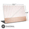 Rose Gold Herringbone Universal Laptop 15in (12.2 x 8.8in) Skin