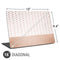 Rose Gold Herringbone Universal Laptop 16in (13 x 9.4in) Skin