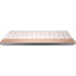 Rose Gold Herringbone Universal Laptop 17in (13.8 x 10in) Skin