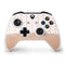 Rose Gold Herringbone Xbox One S Controller Skin