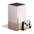 Rose Gold Herringbone Xbox Series X Bundle Skin