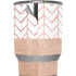 Rose Gold Herringbone Yeti 20oz Tumbler Skin