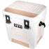 Rose Gold Herringbone YETI Roadie 24 Hard Cooler Skin