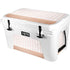 Rose Gold Herringbone YETI Tundra 45 Hard Cooler Skin