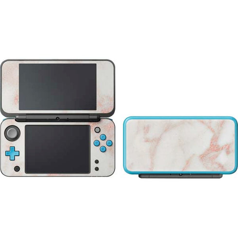 Rose Gold Marble Nintendo 2DS XL (2017) Skin
