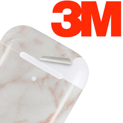Rose Gold Marble Apple AirPods 2 Skin