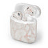 Rose Gold Marble Apple AirPods Skin