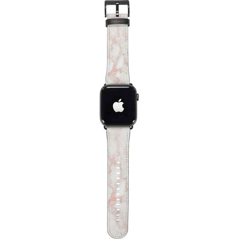 Rose Gold Marble Apple Watch Band 42-44mm