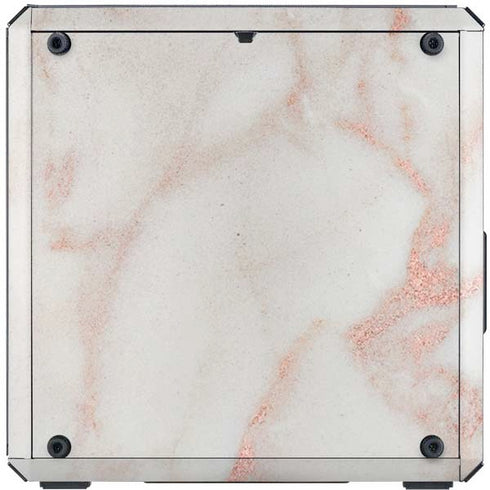 Rose Gold Marble Cooler Master MasterBox Q300L Mini Tower Skin