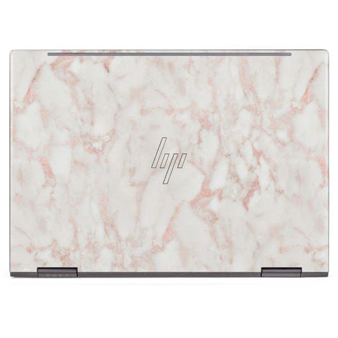 Rose Gold Marble HP Envy Skin