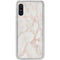 Rose Gold Marble Galaxy A10e Clear Case