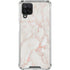 Rose Gold Marble Galaxy A12 Clear Case