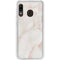 Rose Gold Marble Galaxy A20 Clear Case