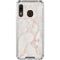 Rose Gold Marble Galaxy A30 Clear Case
